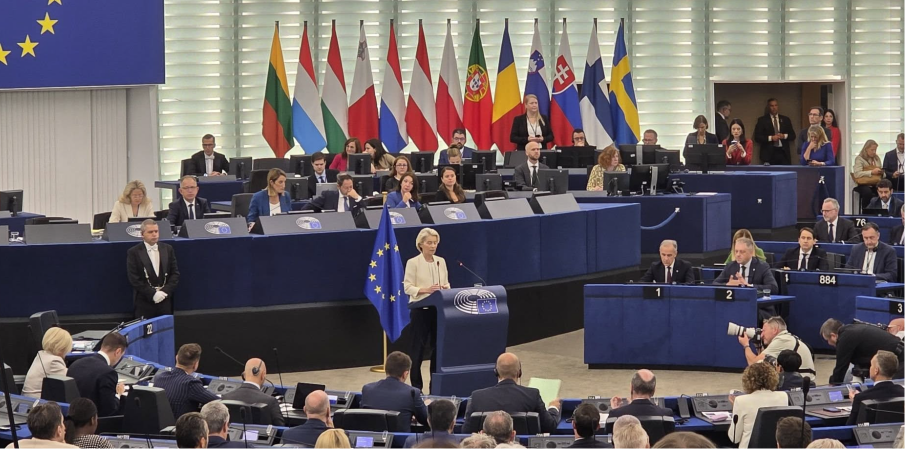 Europos Komisijos pirmininkės kalba: nuo migracijos iki ūkininkų