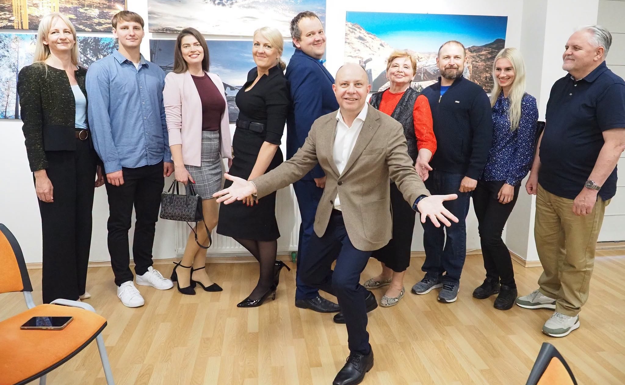 Autorinė fotografijų paroda „Pajausti mėlyną”